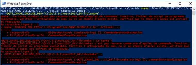 cmake command not found mac is